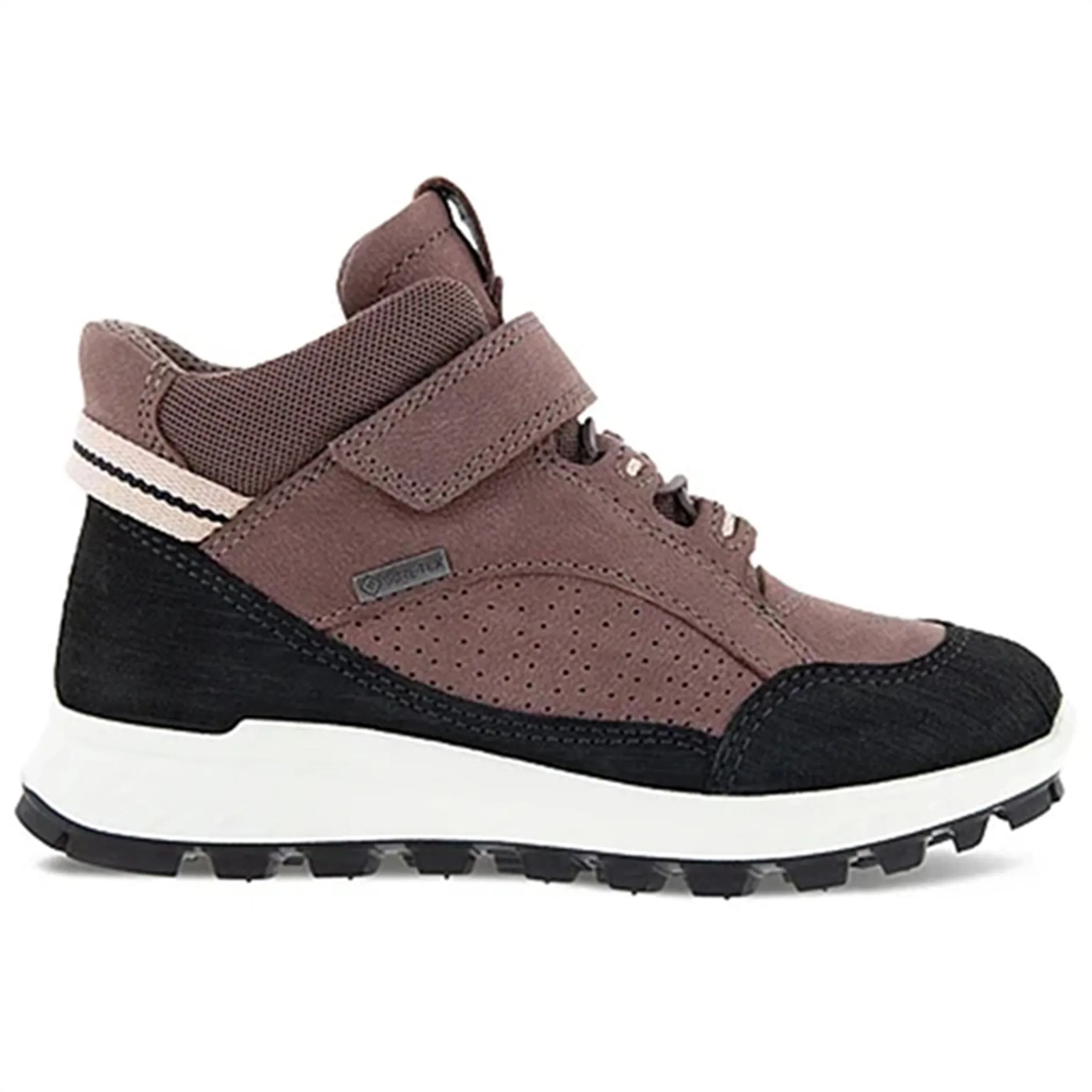 Outdoor Winter Gear Frost Tread Ecco Exostrike Kids Ankle Boot Black/Dusty Purple/Dusty Purple