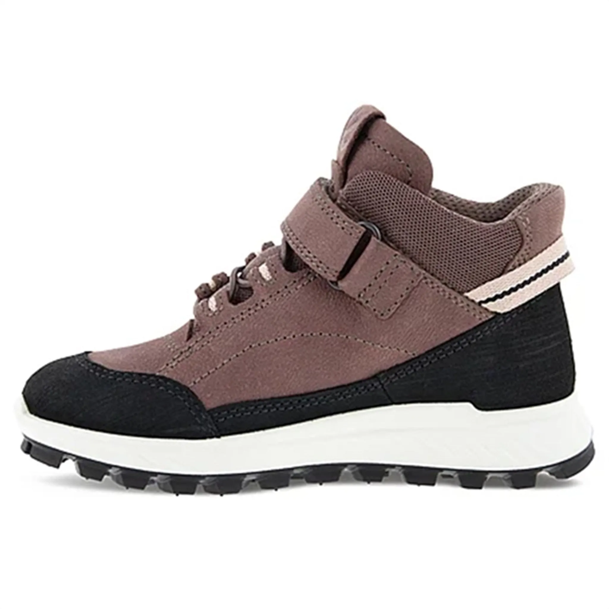 Snow Rugged Trekking Ecco Exostrike Kids Ankle Boot Black/Dusty Purple/Dusty Purple