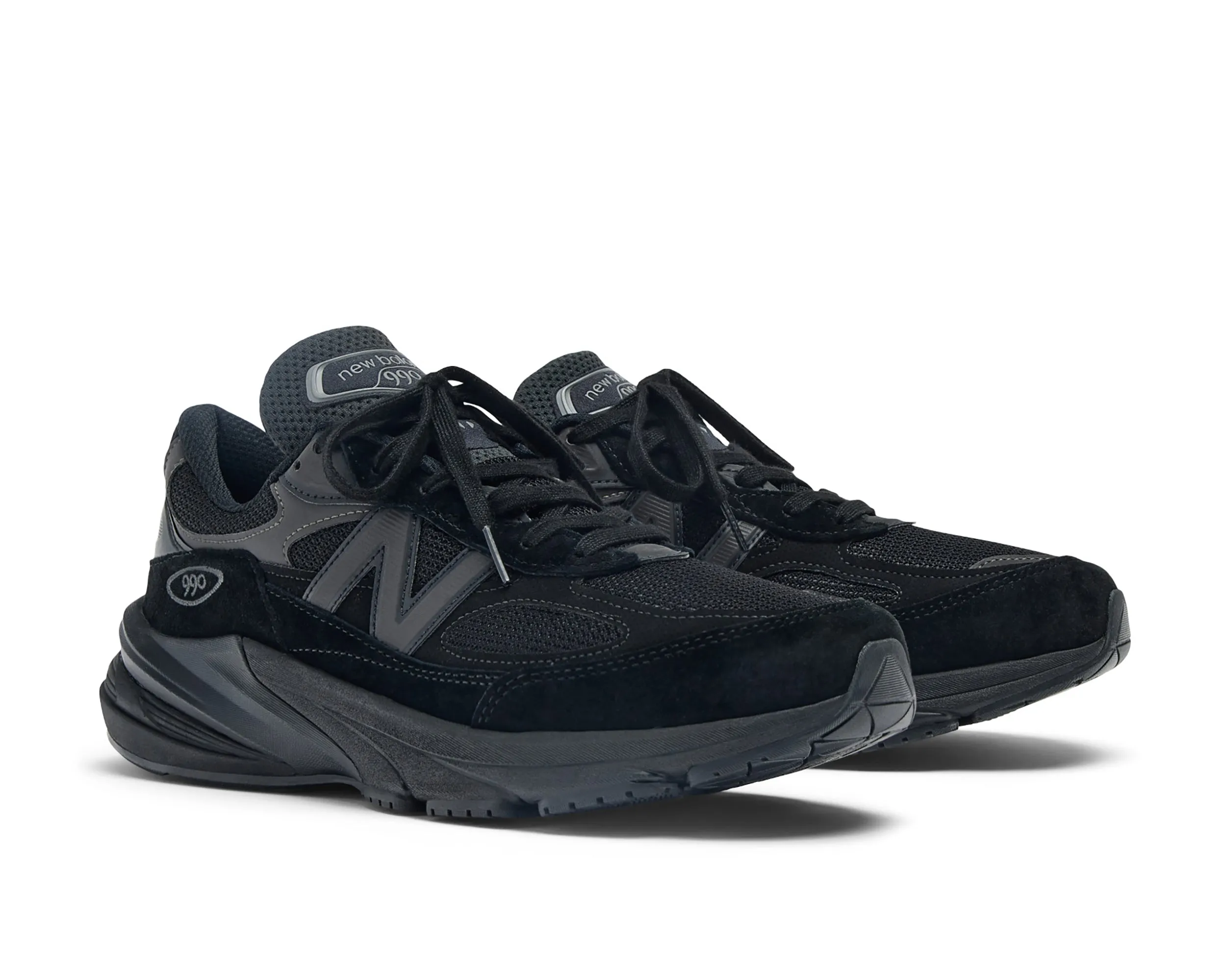 Mens New Balance 990v6 Made In USA stability feature Strap closure