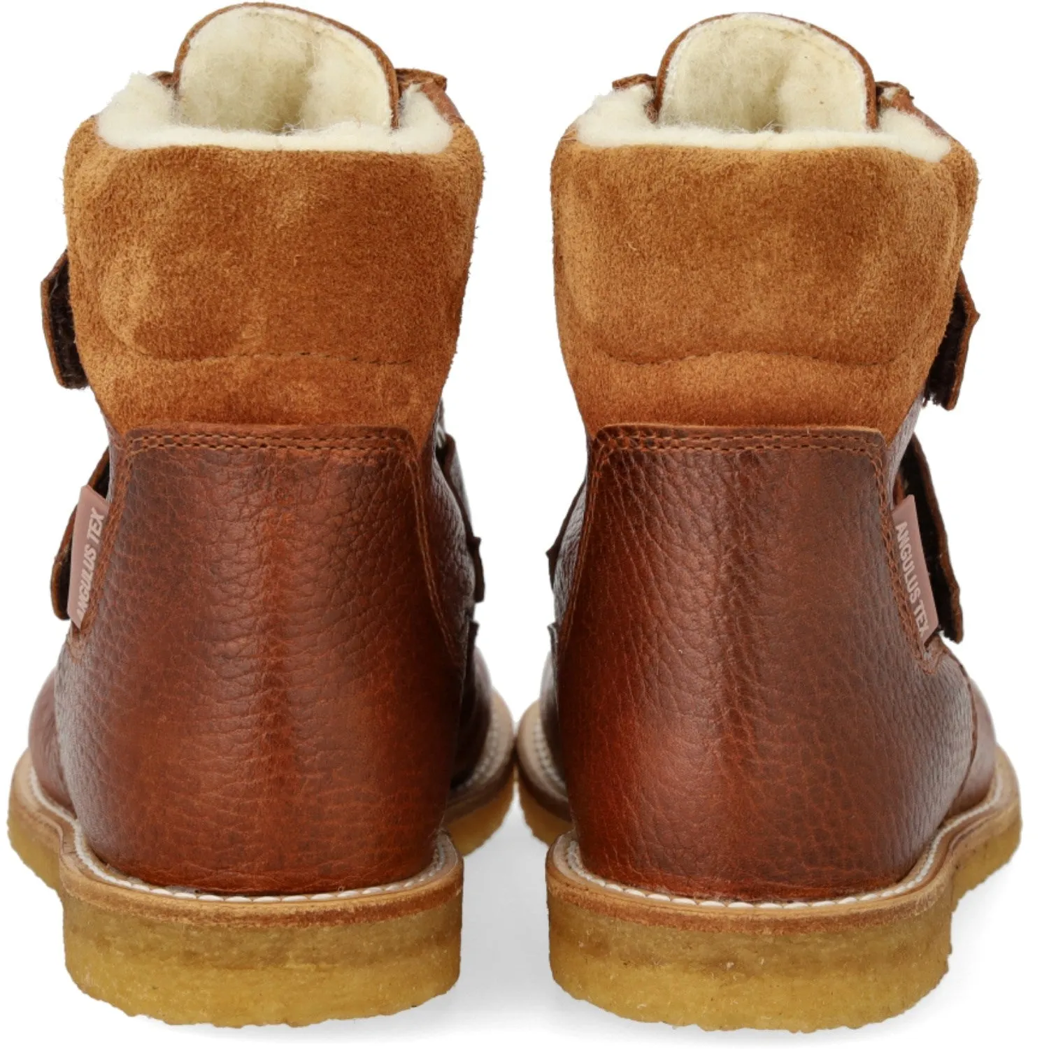 Outdoor Activity Angulus Cognac/Cognac TEX Boot with Velcro Closure