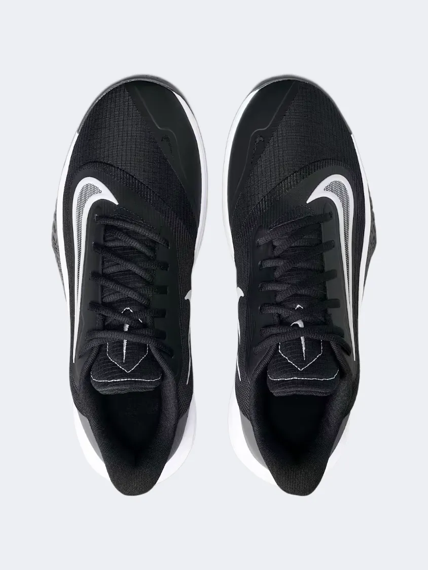 Nike Precision VII Men Basketball Shoes Black/Grey/White Fearless Play TecTuff Toe
