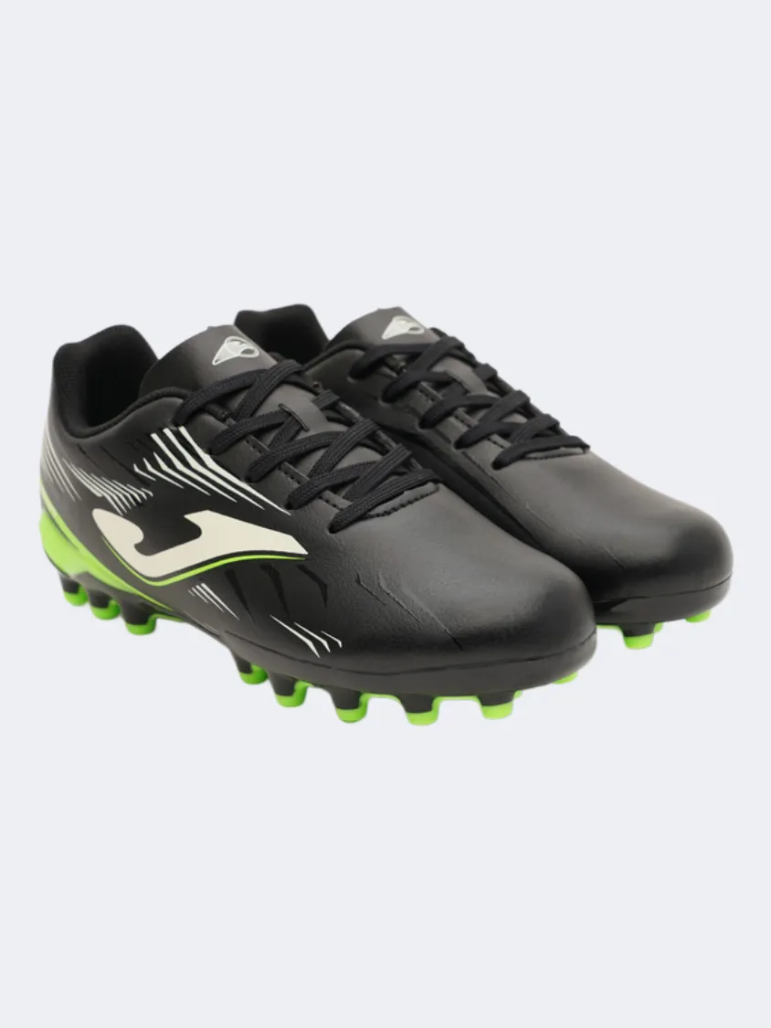 Joma Propulsion 2501 Kids Football Shoes Black/Lime Match Comfort