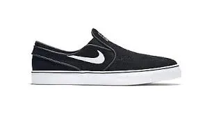 Grip Fit Ride Nike SB Janoski OG  Slip Shoes - Black/White-Black