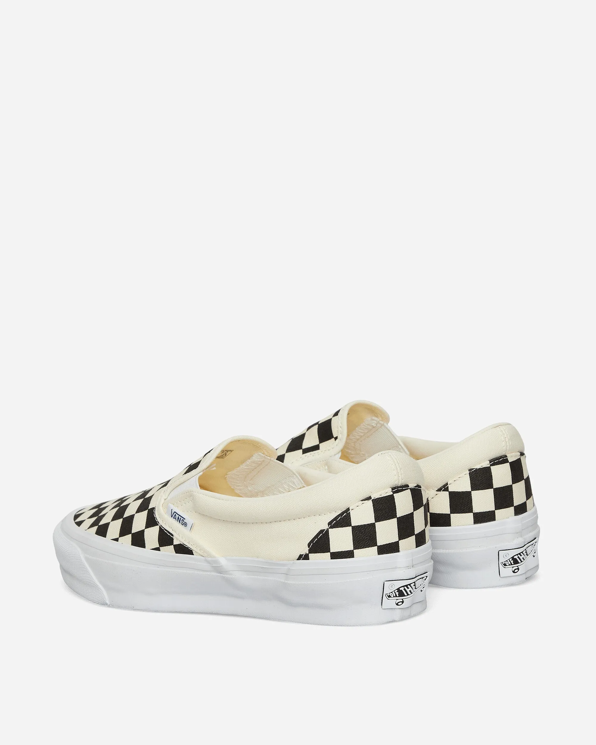 Slip-On Reissue LX 98 Sneakers Checkerboard Black / Off White Walk Comfort Slip