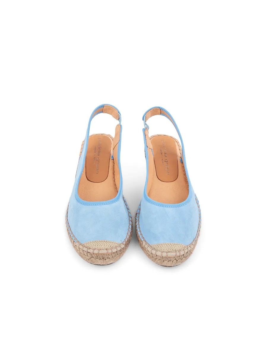 Fresh Touch Walking Sole Valencia Closed Toe Slingback Espadrille