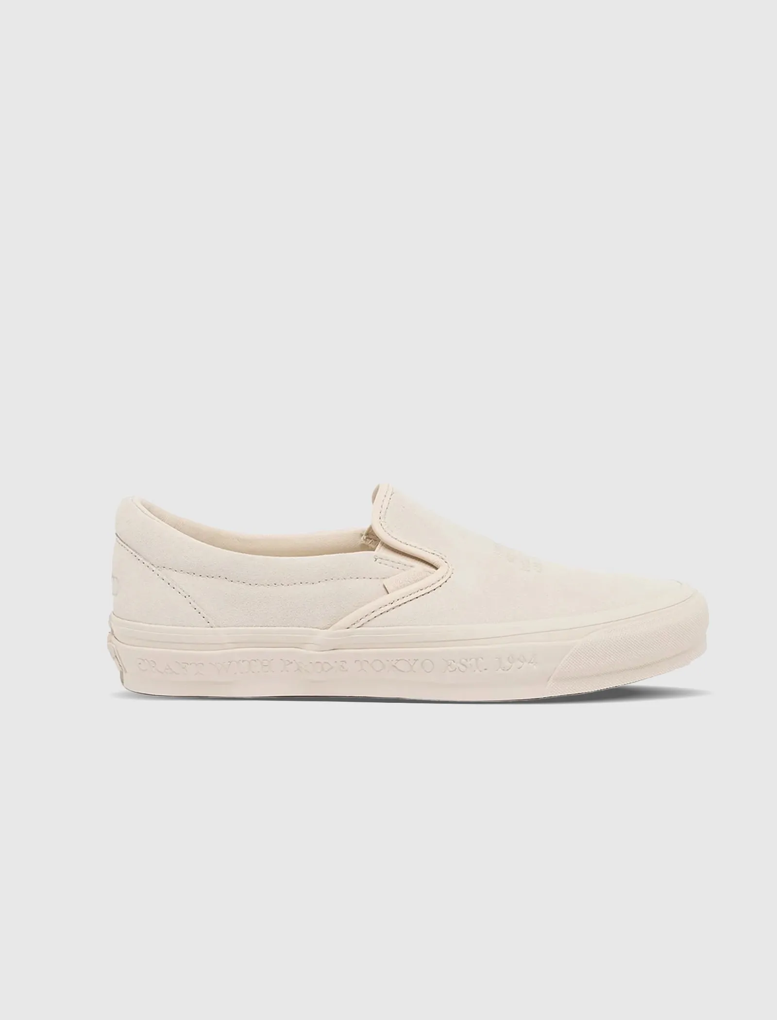 NEIGHBORHOOD X OTW CLASSIC SLIP ON "WHITE" Buckle Fit