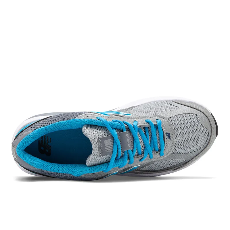 1540v3 - Silver with Polaris - Women's - New Balance Rubber Outsole