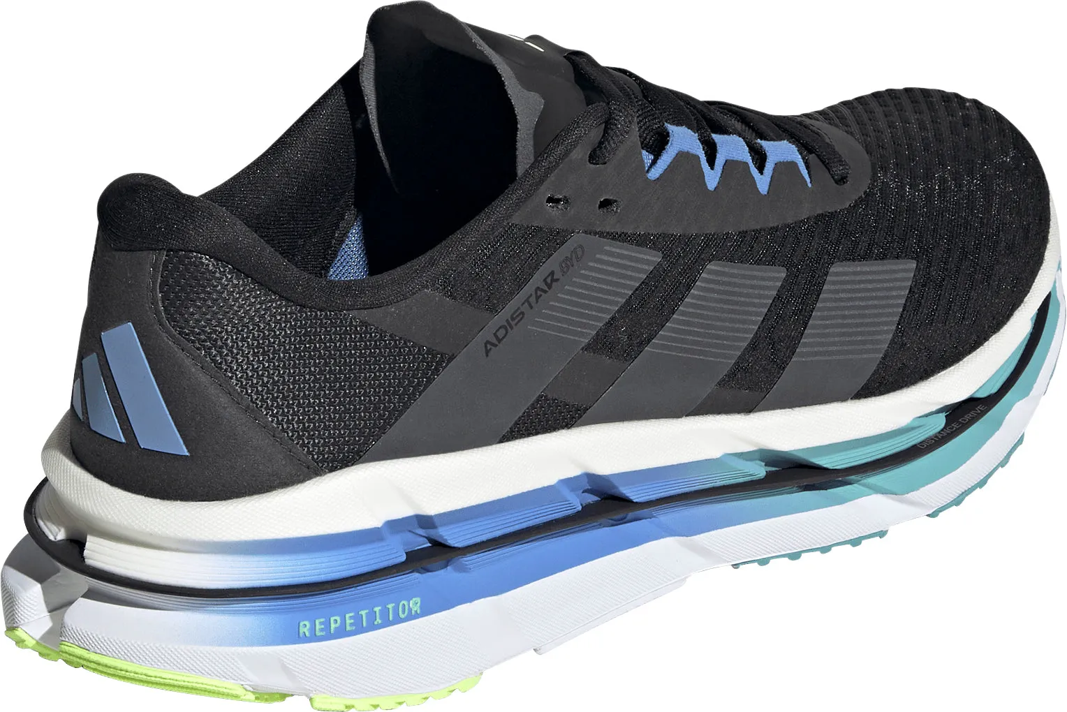 adidas Adistar BYD Mens Running Shoes - Black Slip Safe Work