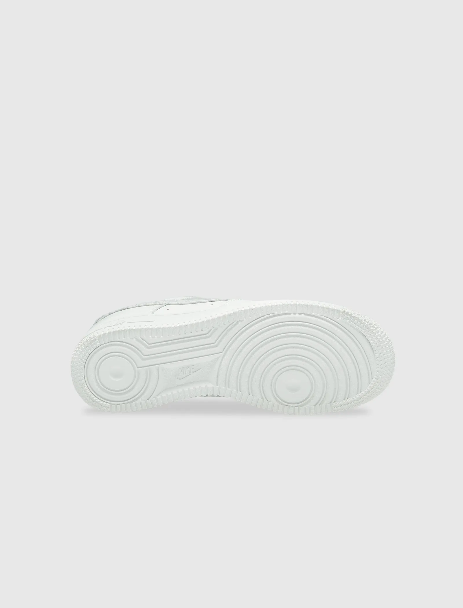 Silver Shine Trend Hot AIR FORCE 1 07' "SUMMIT WHITE"