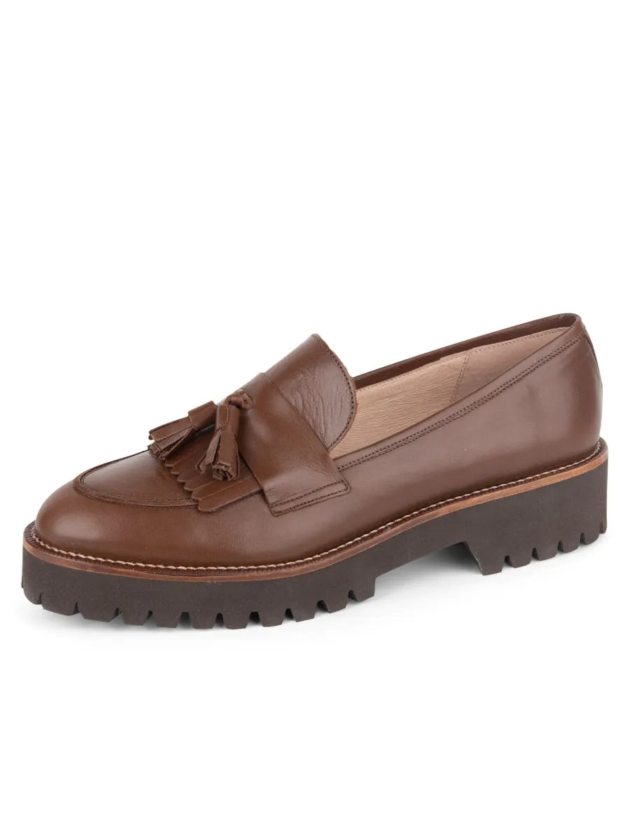 Beckham Tassel Lug Loafer Grip Hold
