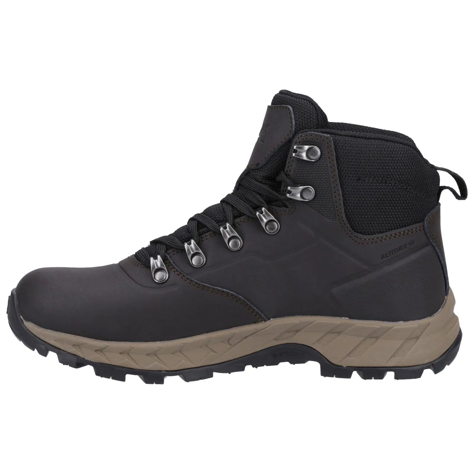 Hi-Tec Mens Altitude VII Waterproof Boots Block Walk Street Run