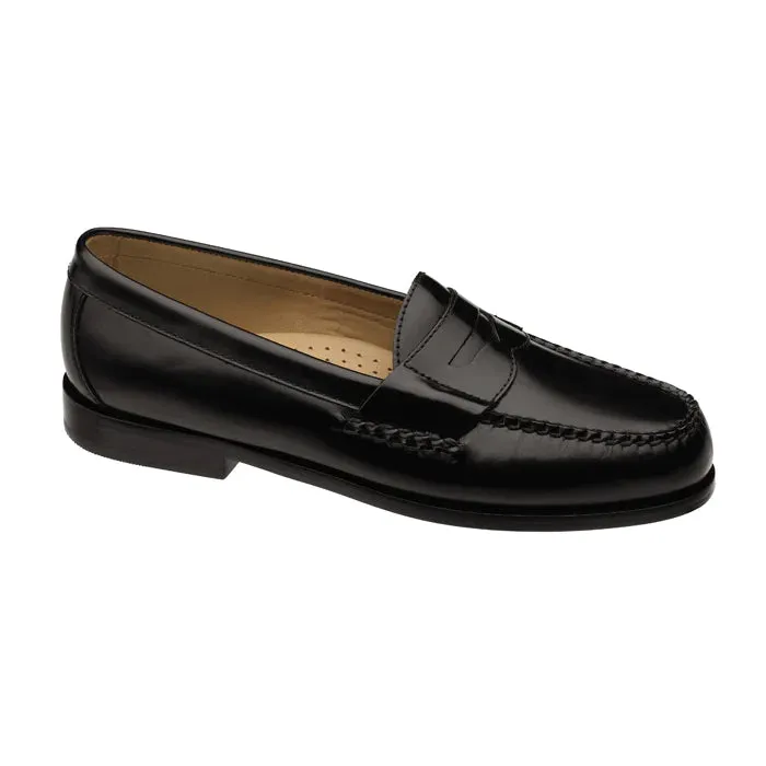 Walking Mens Johnston & Murphy Hayes Penny Black Sculpted Fit