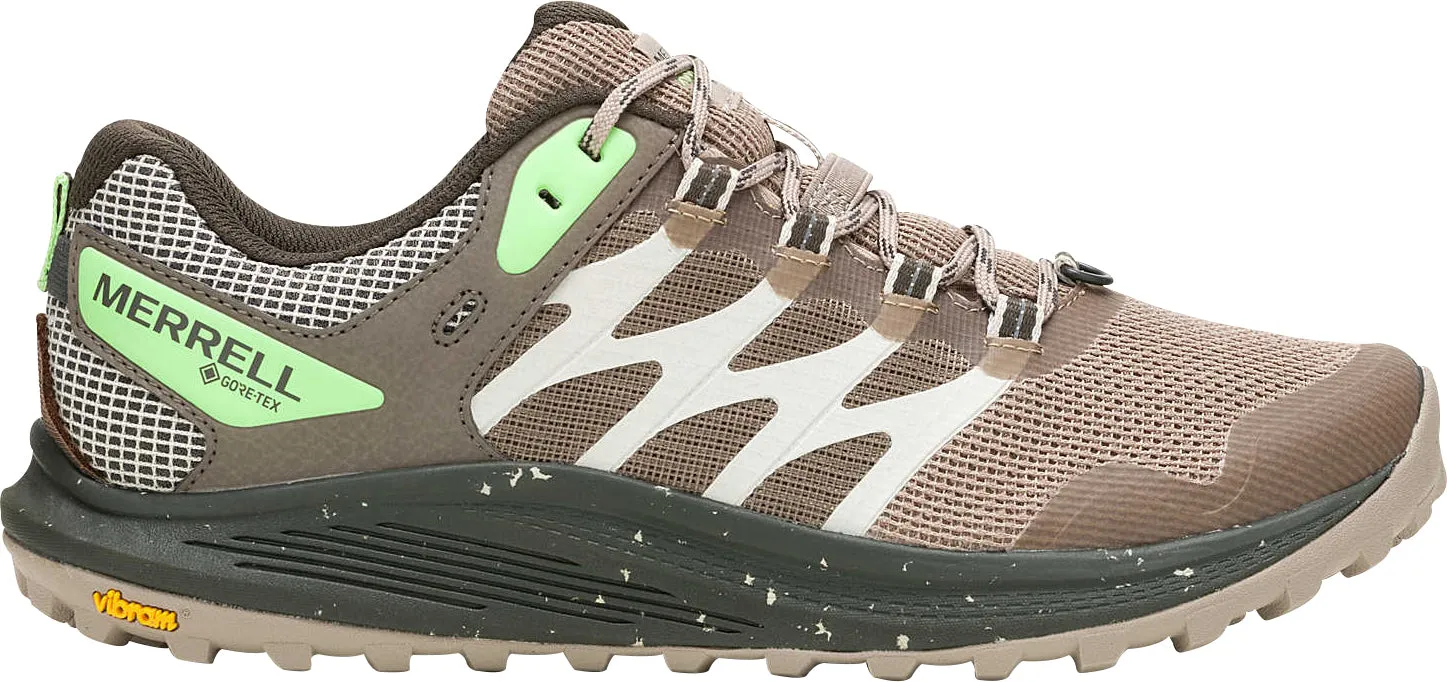 Breathable City Adventure Stable construction Merrell Nova 3 GORE-TEX Mens Trail Running Shoes - Brown
