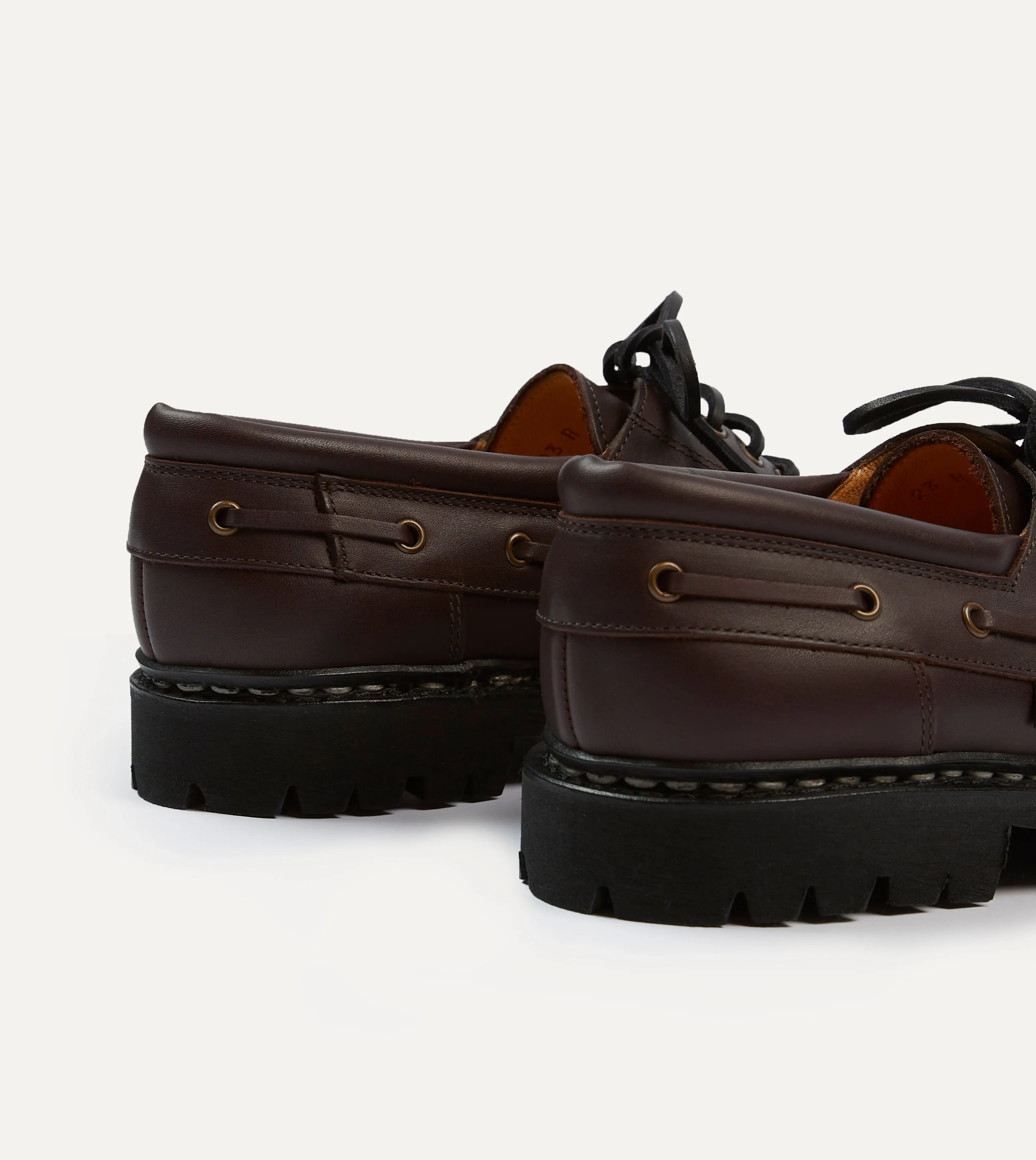Paraboot Chimey ??b??ne Calf Leather Derby Shoe Red Glow