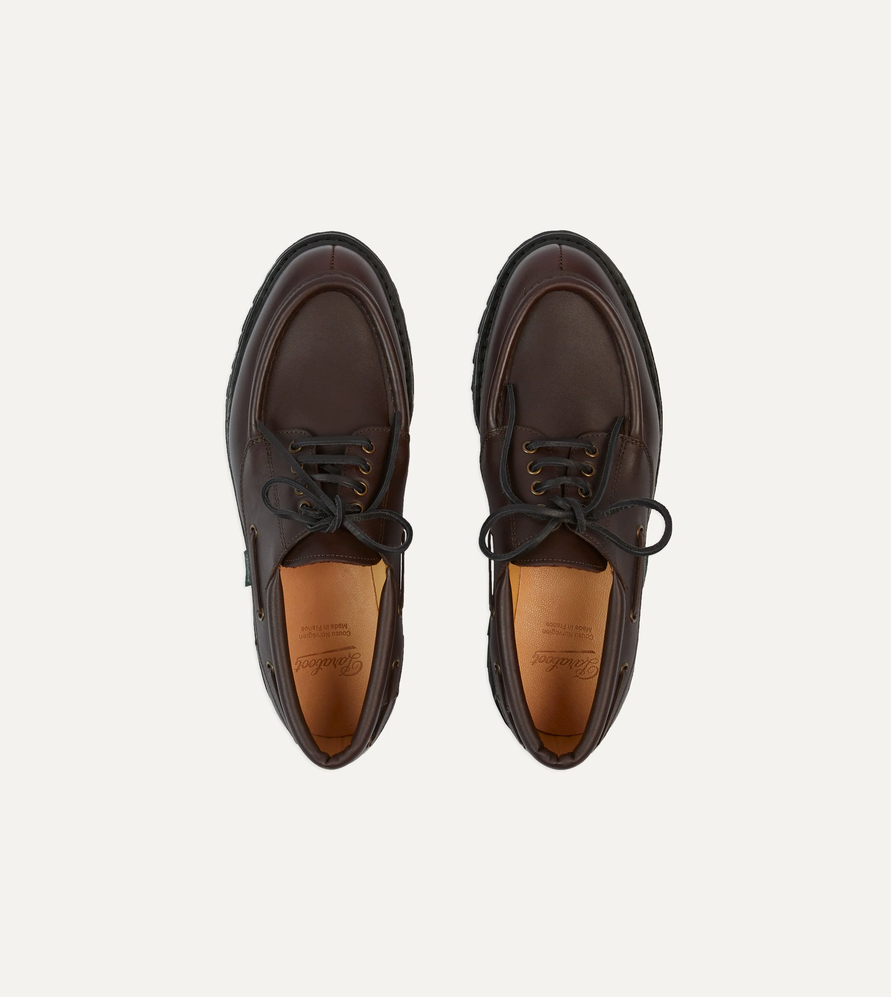 Paraboot Chimey ??b??ne Calf Leather Derby Shoe Space Vibe