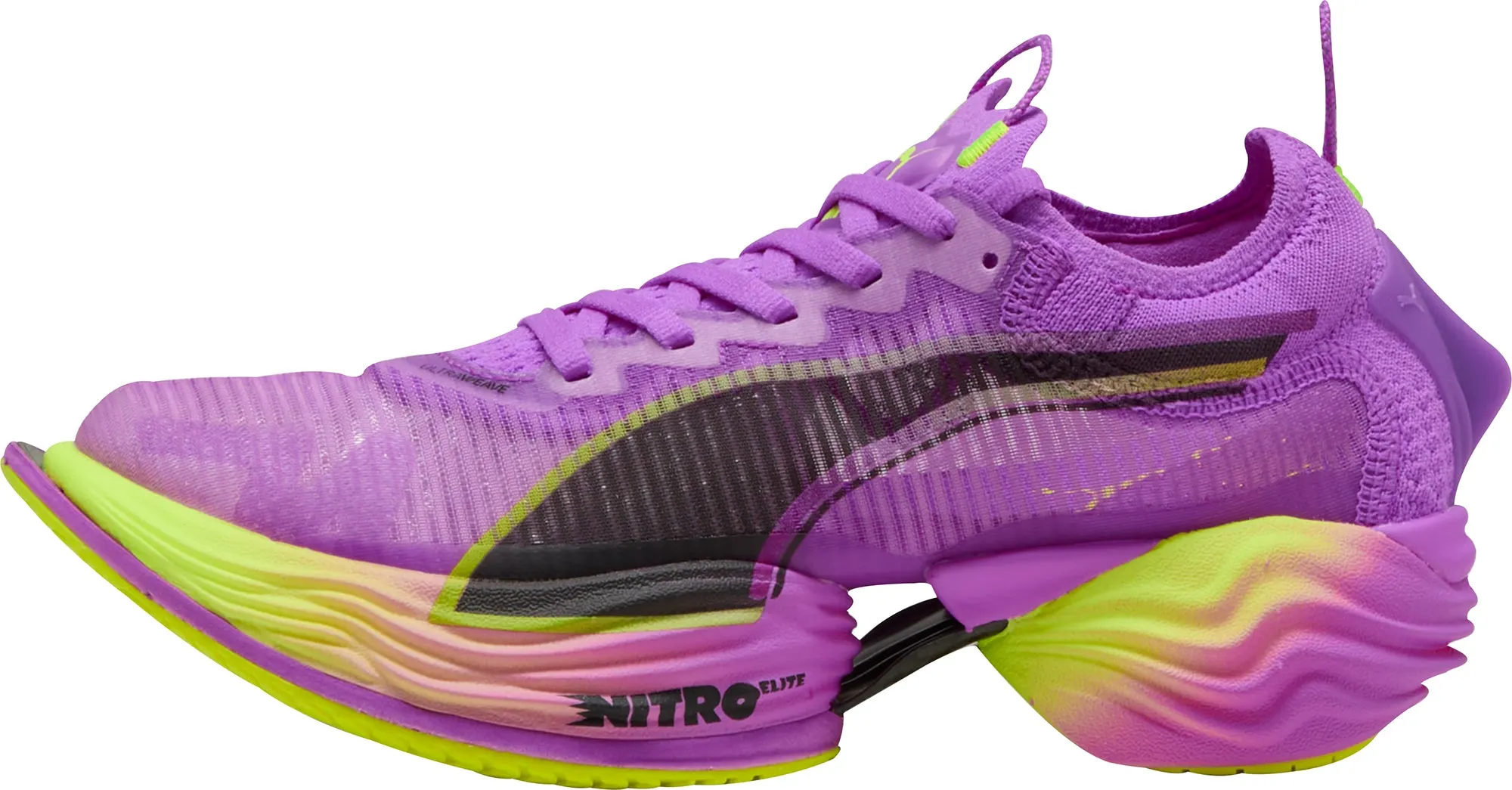 Comfortable fit Puma Fast-R Nitro Elite 2 Mens Running Shoes - Purple