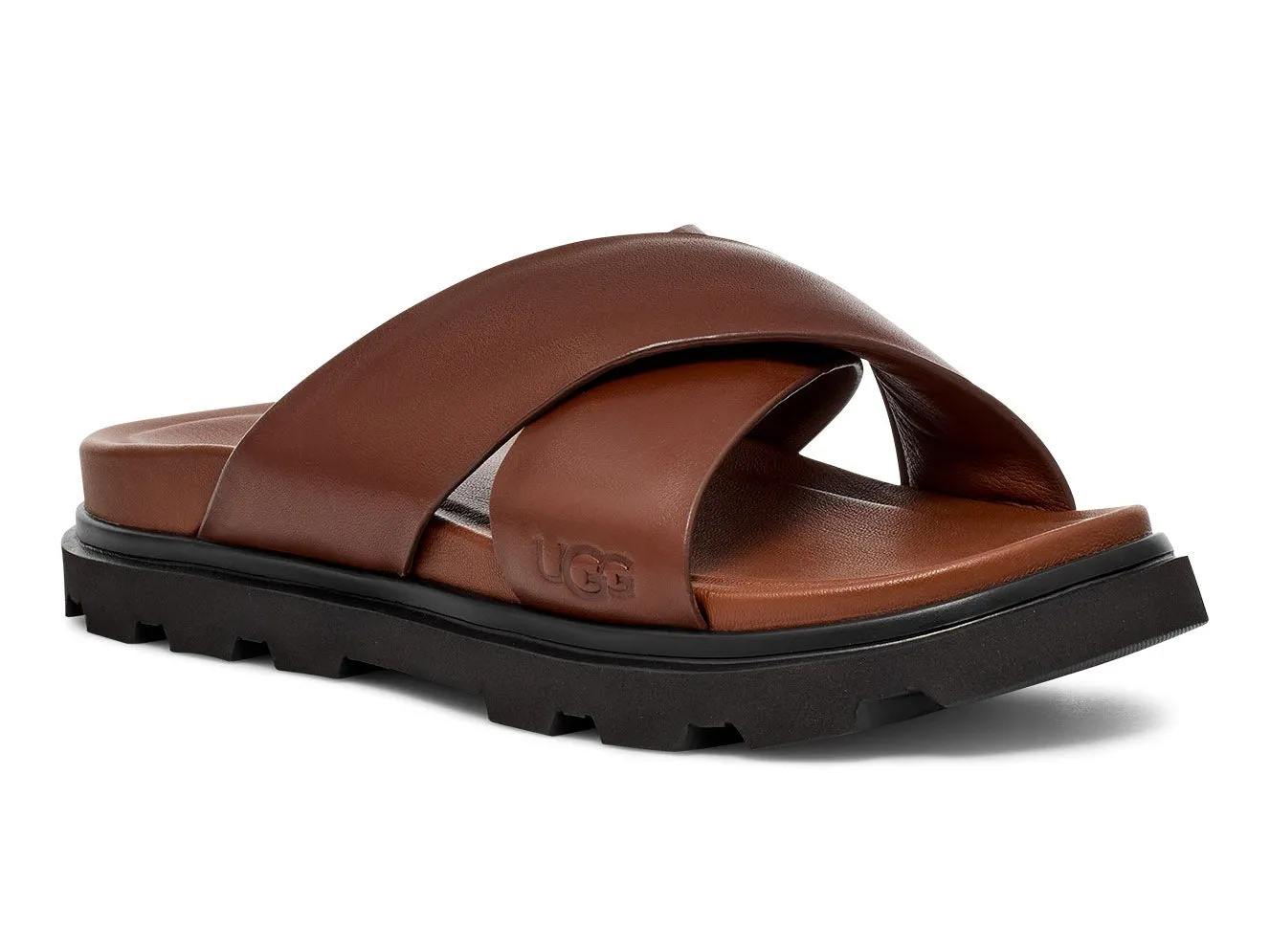 Padded Comfort Standing Workers UGG Men's Capitola Cross Slide