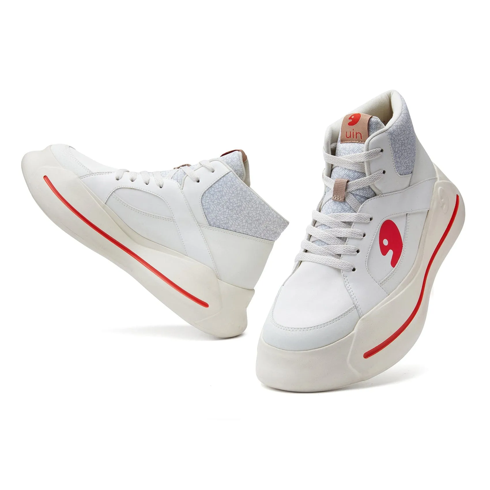 Creamy White Santander III Men Step Stability
