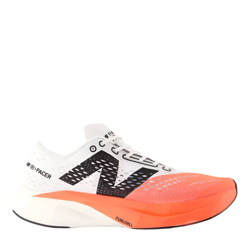 New Balance Men's Fuelcell Supercomp Pacer v2 Running Shoes in Urgent Red/White/Black AW25 New Balance Fresh Foam sand