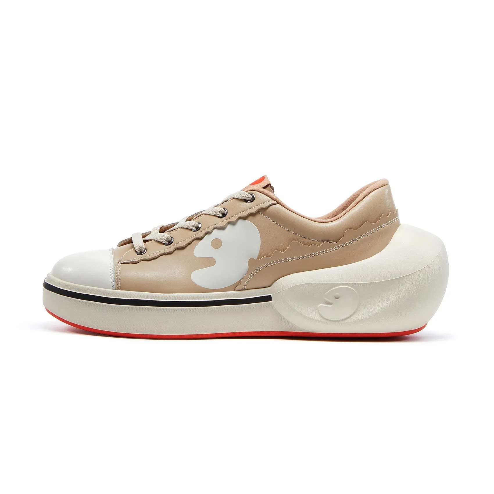 Rugged Step Deep Tread Light Khaki Bilbao B2 Women