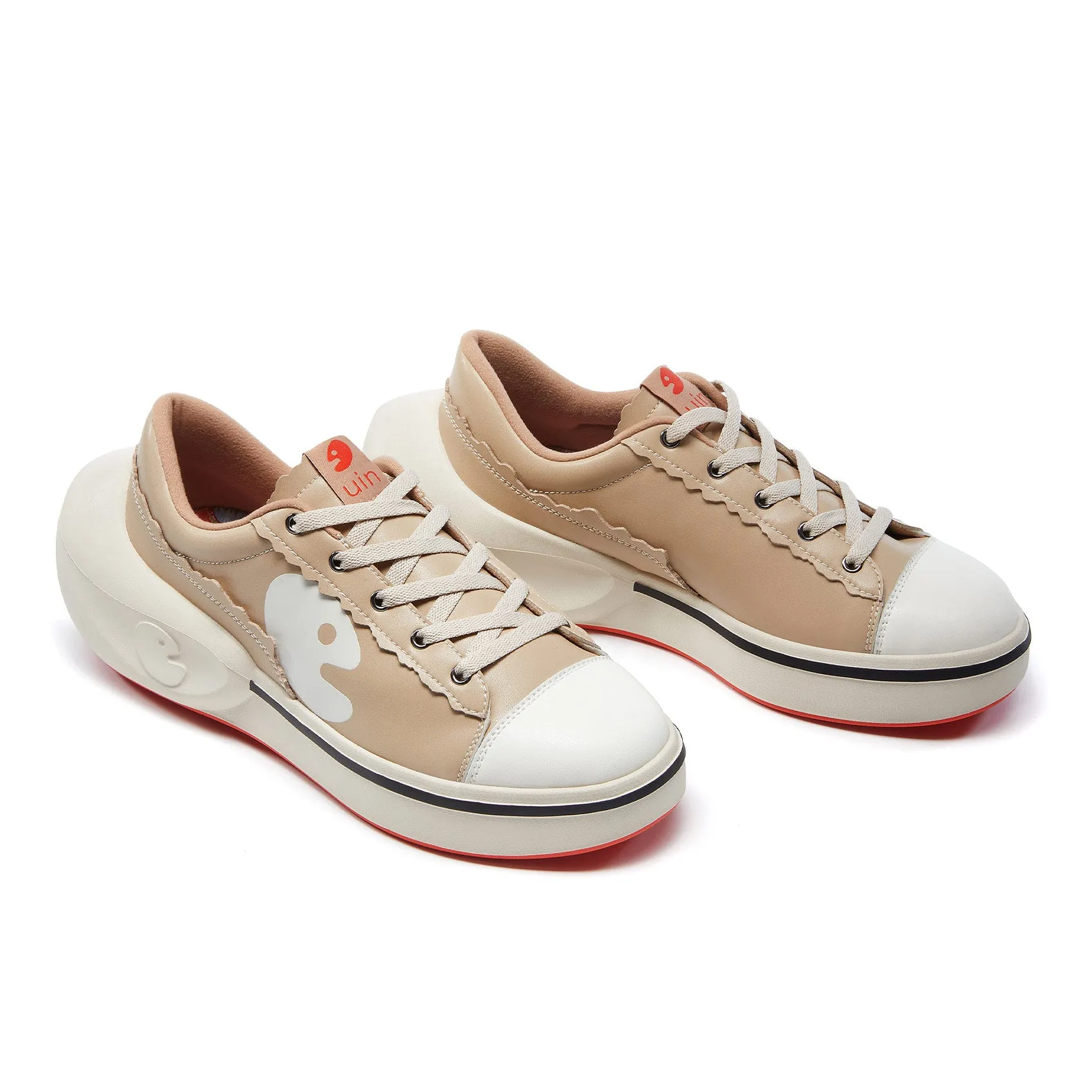Light Khaki Bilbao B2 Women Comfortable fit Foot Control