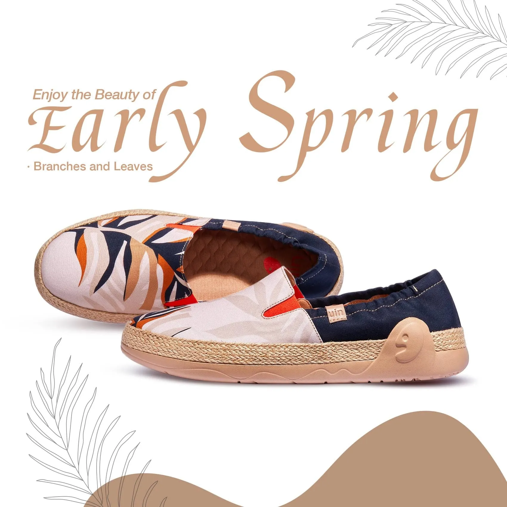 Branches and Leaves Marbella VI Men Day-to-Day Comfort Light Stride