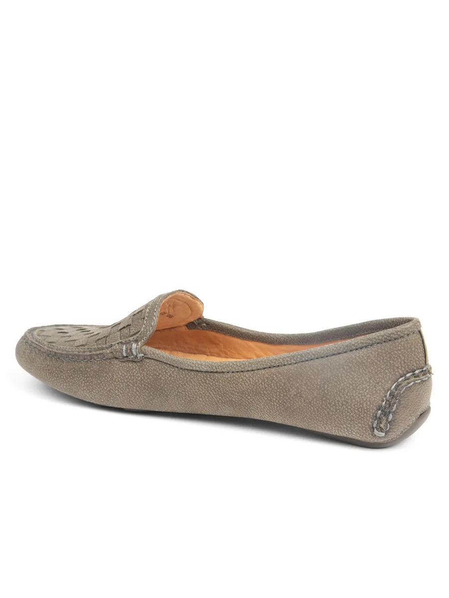 Padded Tongue Dust Free Kelly Woven Driving Moccasin