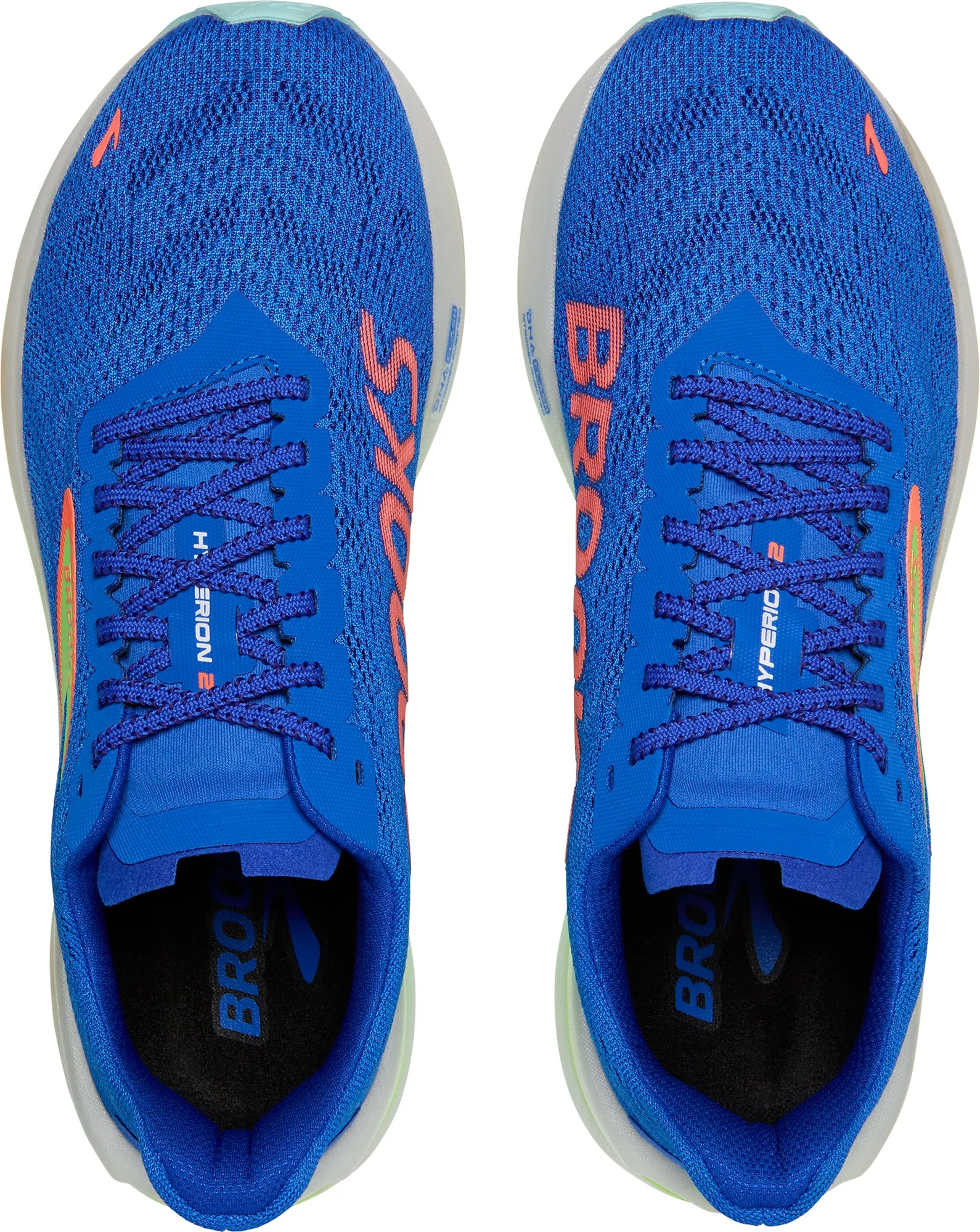 Rain Safe Anti Odor Outdoor Explorers Brooks Hyperion 2 Mens Running Shoes - Blue