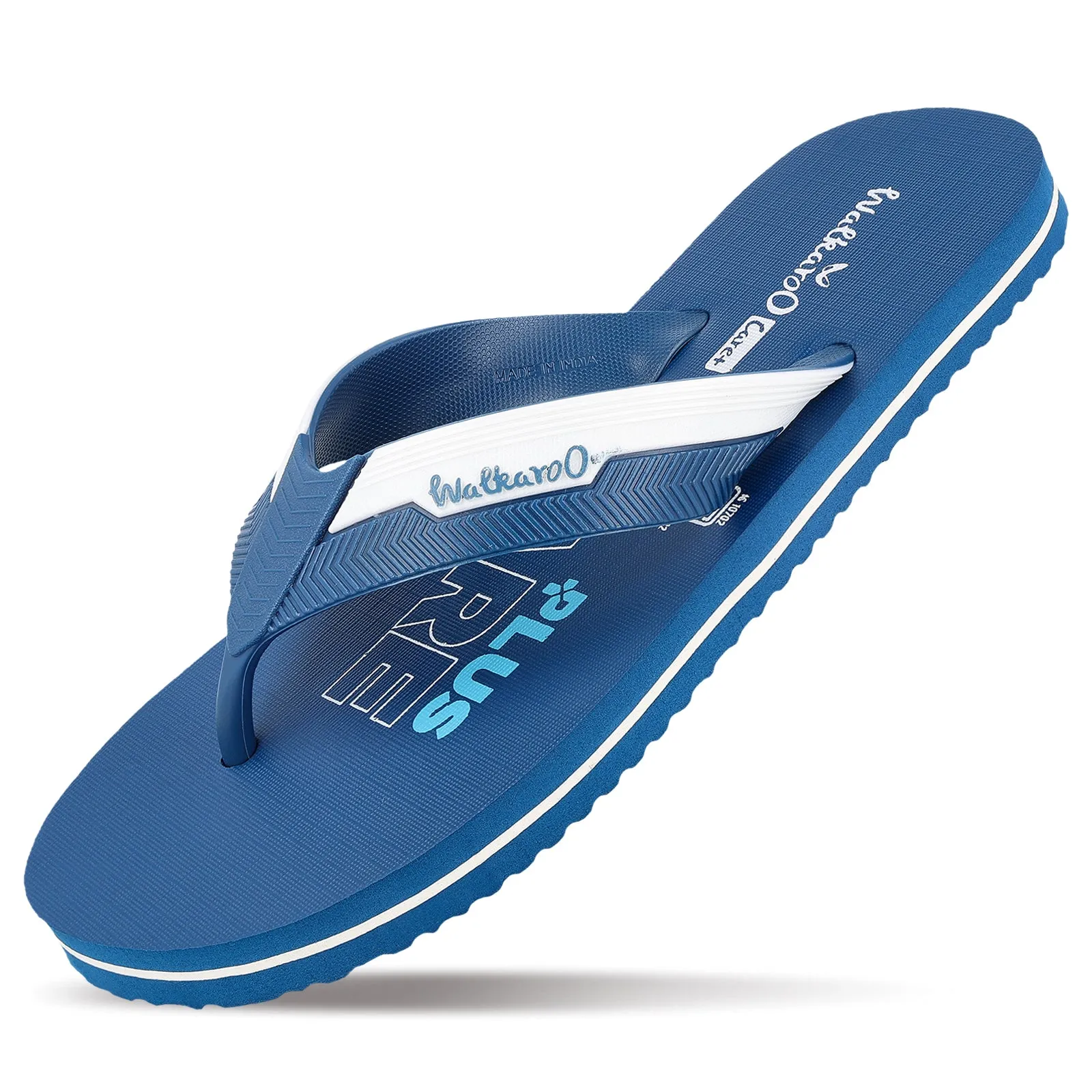 Men's Hawai Slippers - HG153 Teal Blue White Quick Pool Gear Lightweight