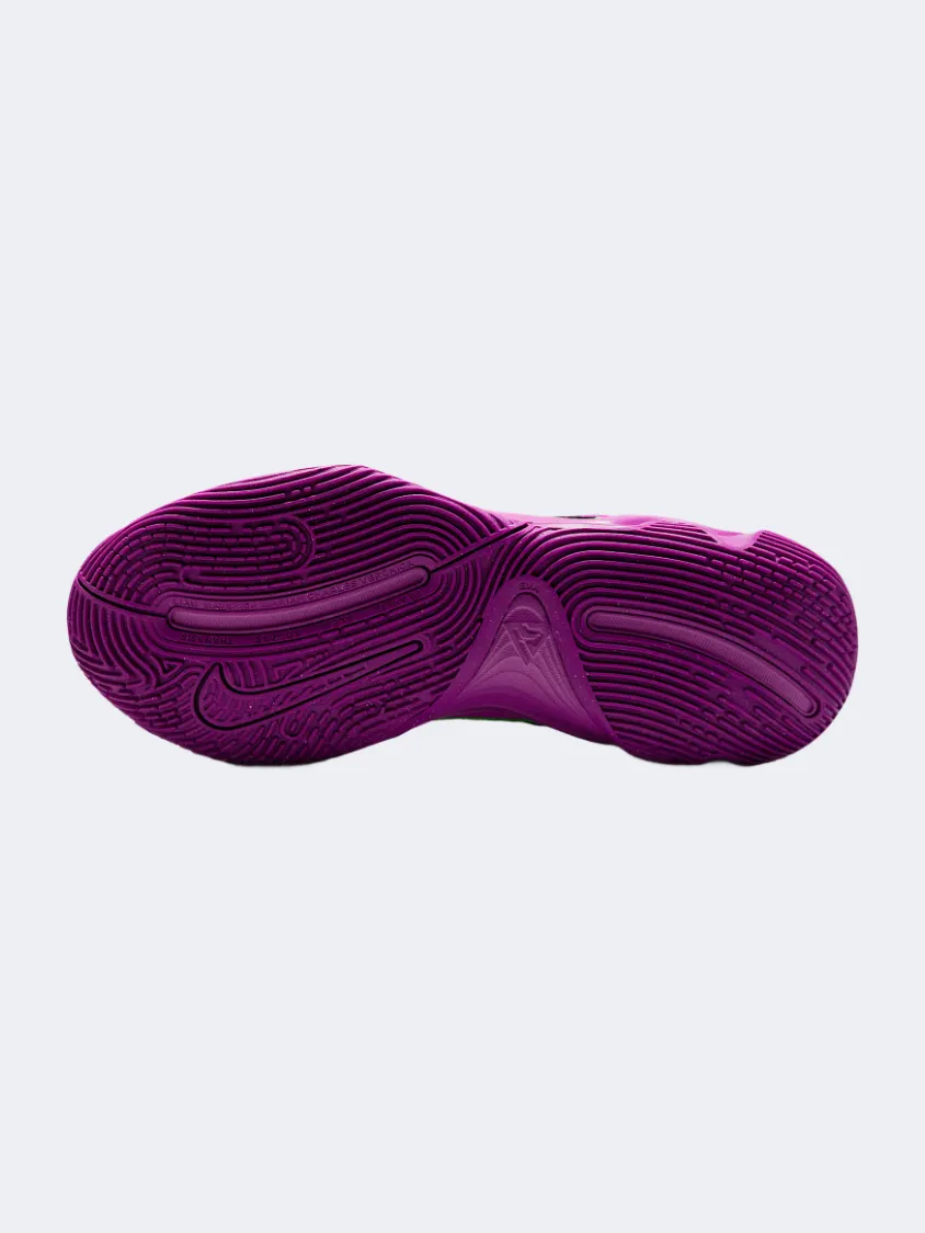 Nike Giannis Immortality 4 Men Basketball Shoes Hyper Violet Sneaker Care Products Hyperlock Heel Counter