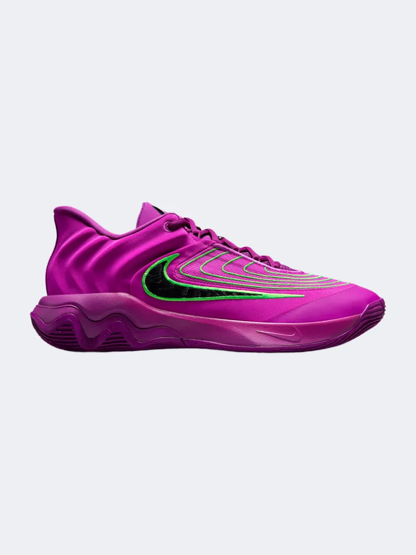 Triple Density Cushion Slip Resistant Nike Giannis Immortality 4 Men Basketball Shoes Hyper Violet