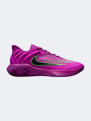 Nike Giannis Immortality 4 Men Basketball Shoes Hyper Violet Mid   Top