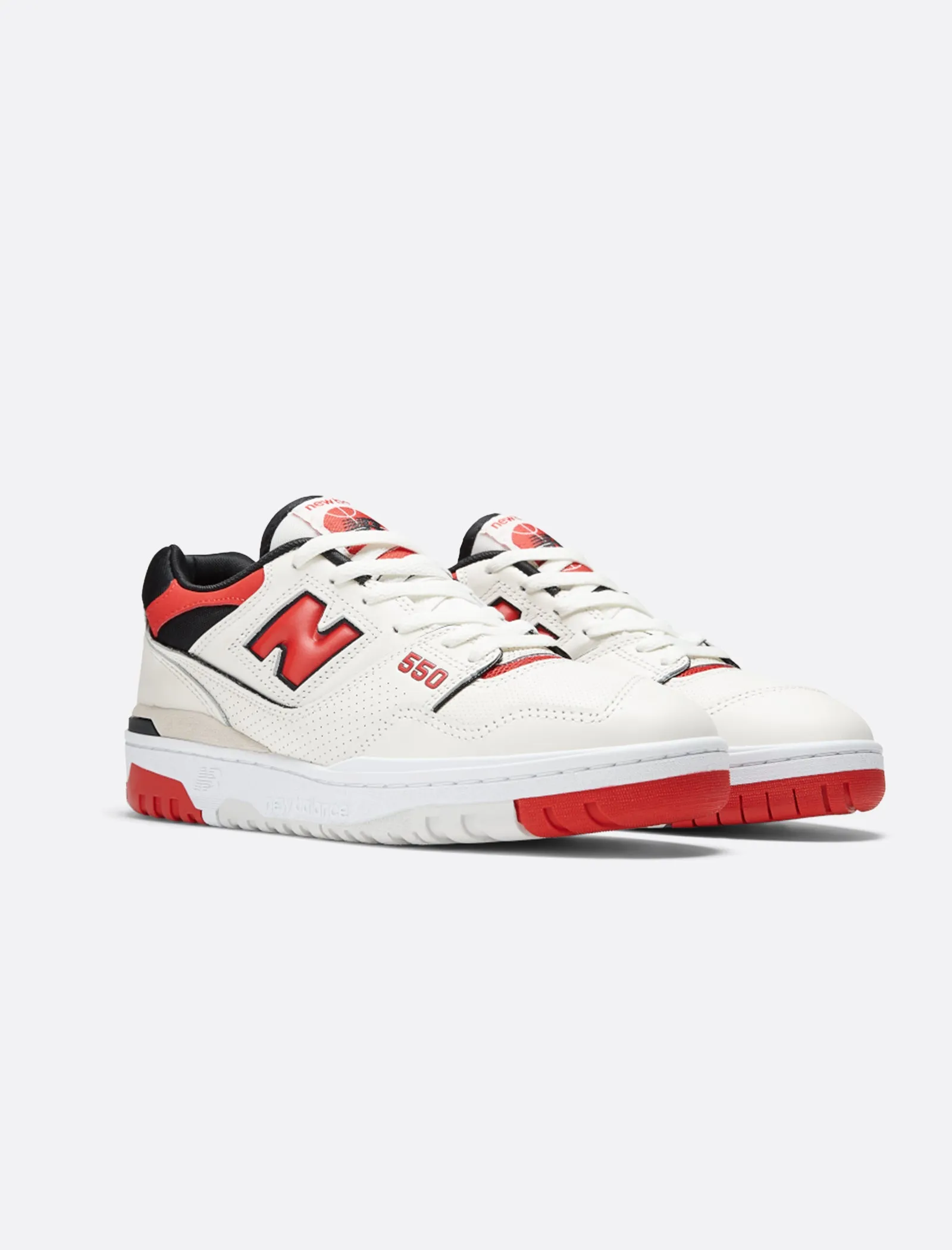 550 "SEA SALT TRUE RED" synthetic leather Street Ball