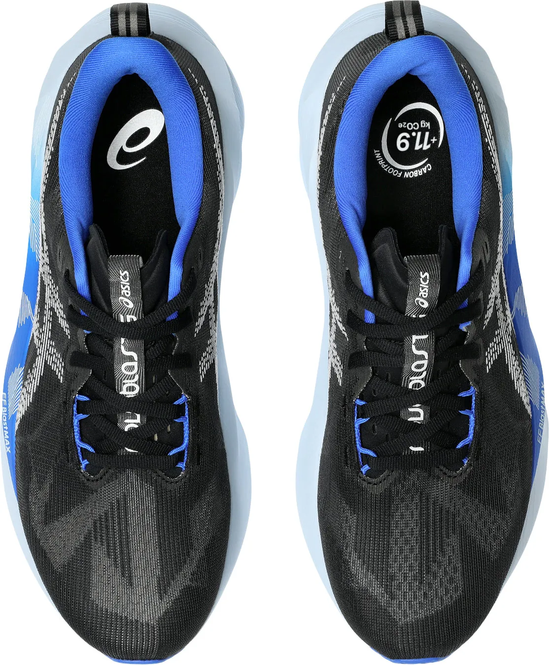 Power Grip Asics NovaBlast 5 Mens Running Shoes - Black