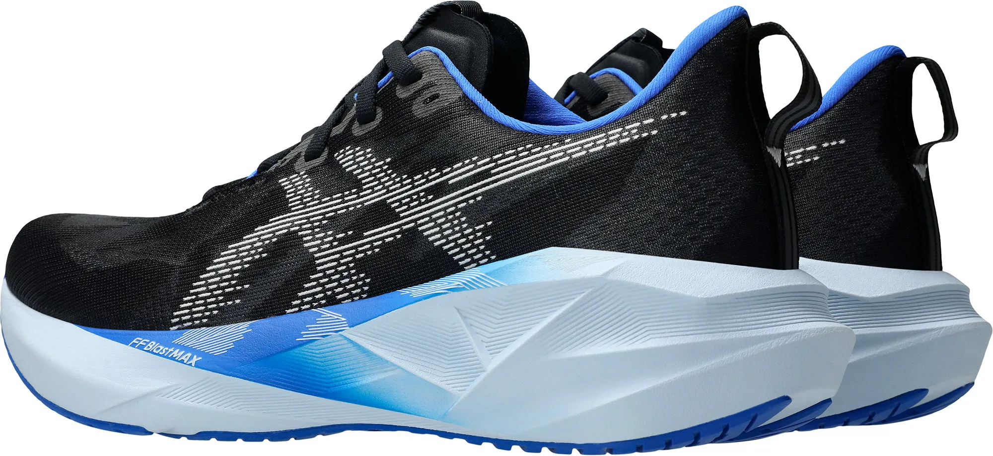 Asics NovaBlast 5 Mens Running Shoes - Black Fur Trim