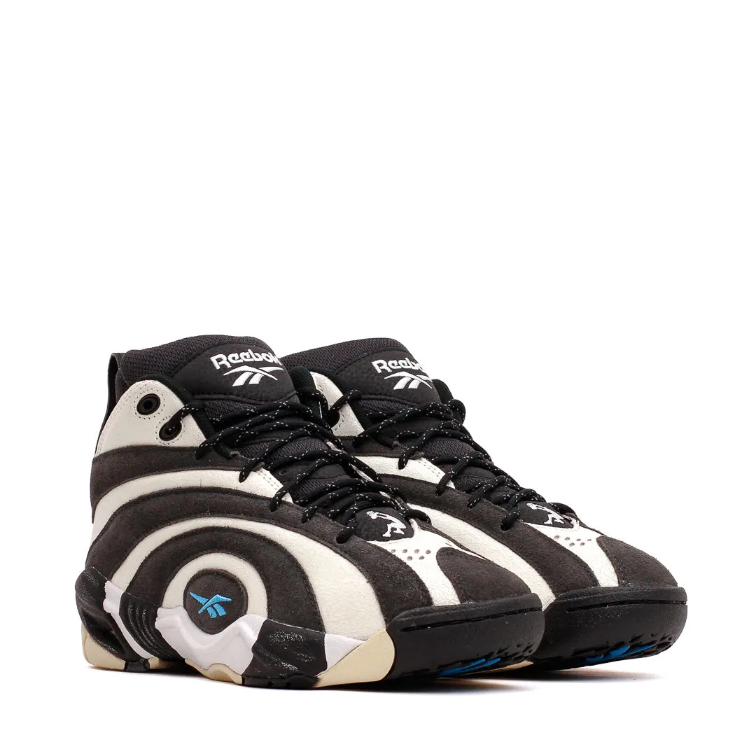 Reebok Basketball Men Shaqnosis Washed Black 100230334 Sock Liner Comfort Fast Acceleration