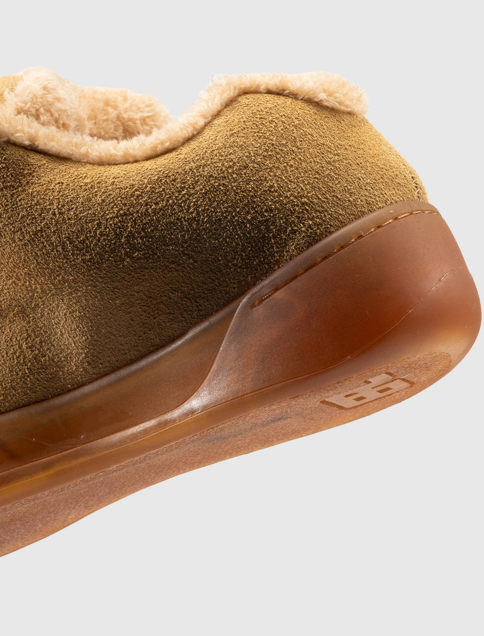 VAMP SKATE SNEAKER "SAND BROWN" Rubber Sole Flexible Fit Busy Professionals