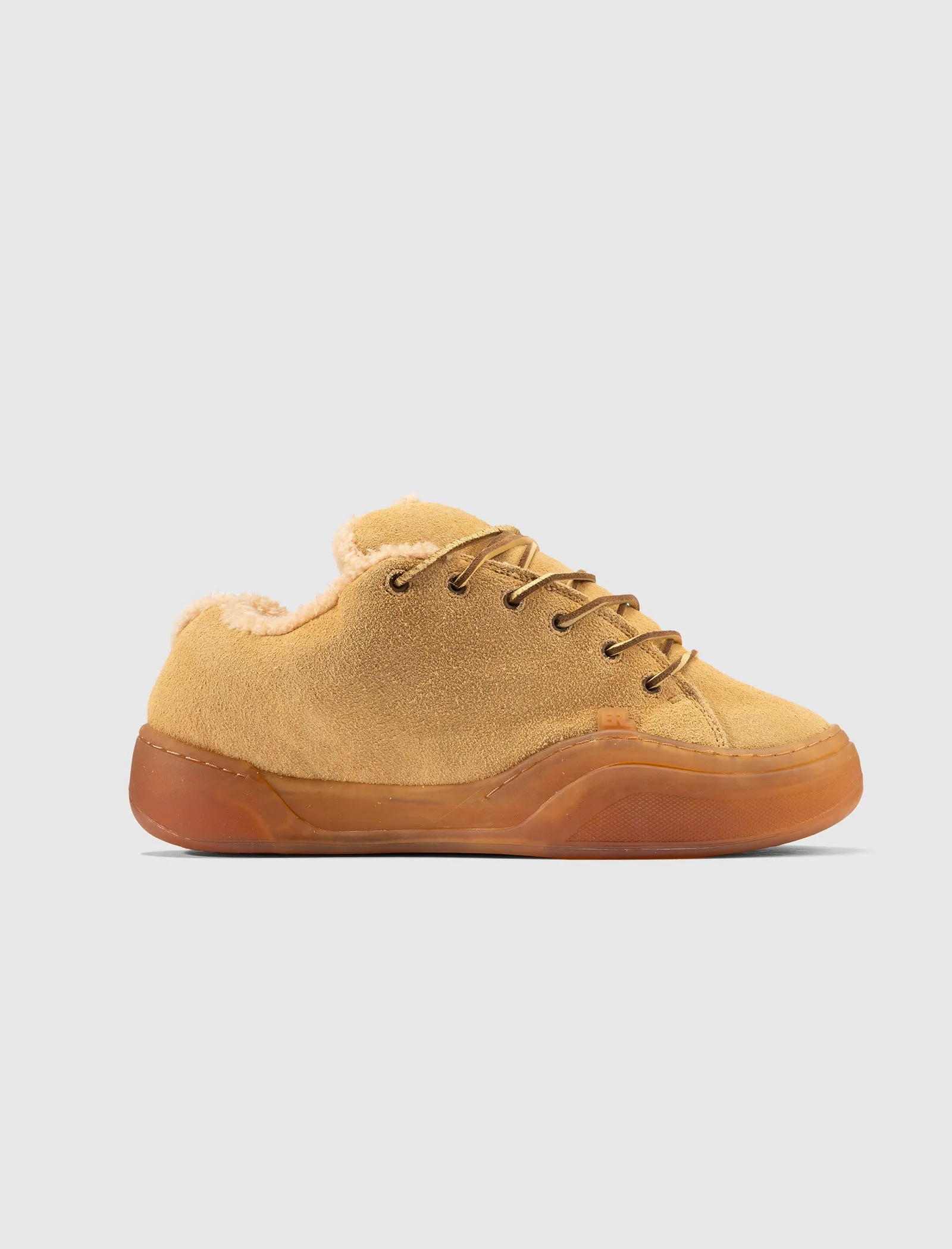 Toe box VAMP SKATE SNEAKER "SAND BROWN"