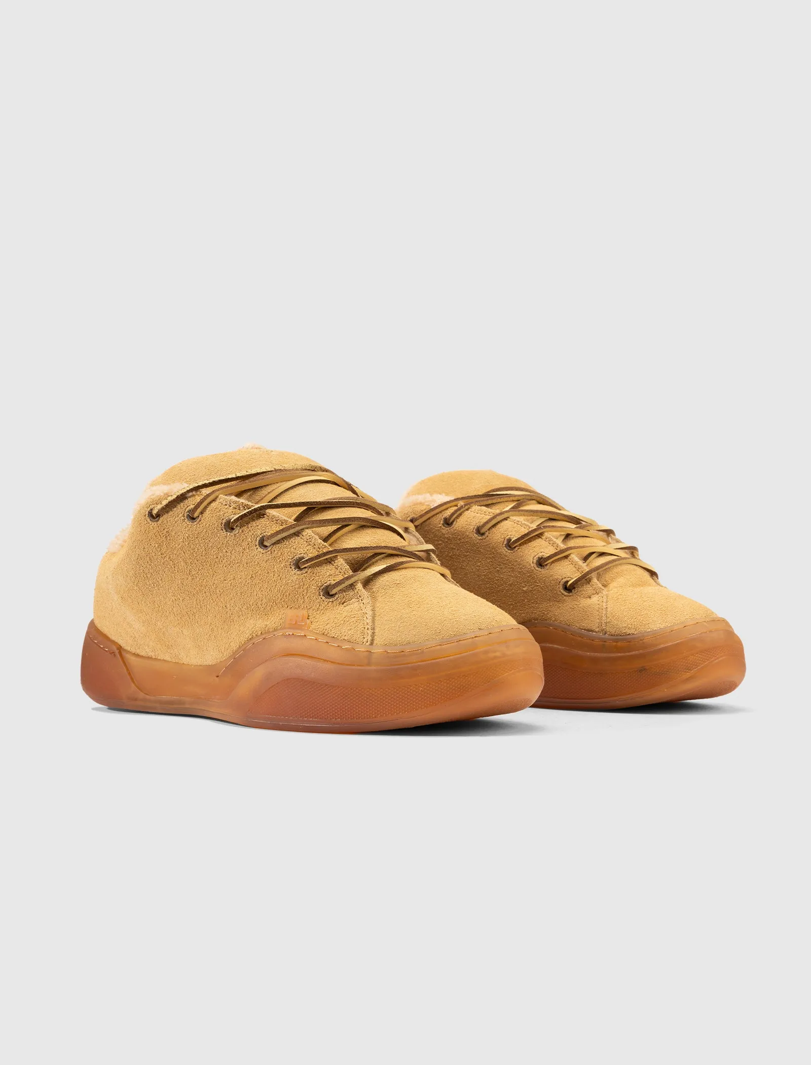 VAMP SKATE SNEAKER "SAND BROWN" Fashionable