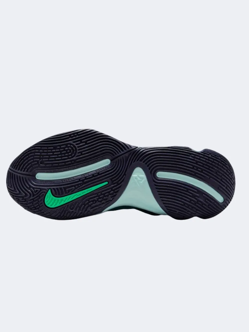 Rebound Cushion Pods Nike Giannis Immortality 3 Men Basketball Shoes Teal/Purple/Green