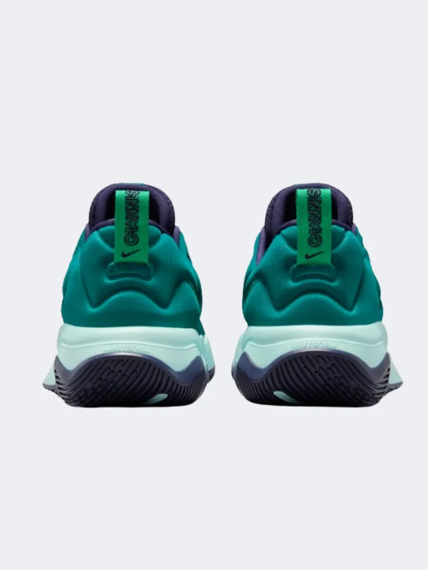 Nike Giannis Immortality 3 Men Basketball Shoes Teal/Purple/Green Breathable Footbed Street Bold