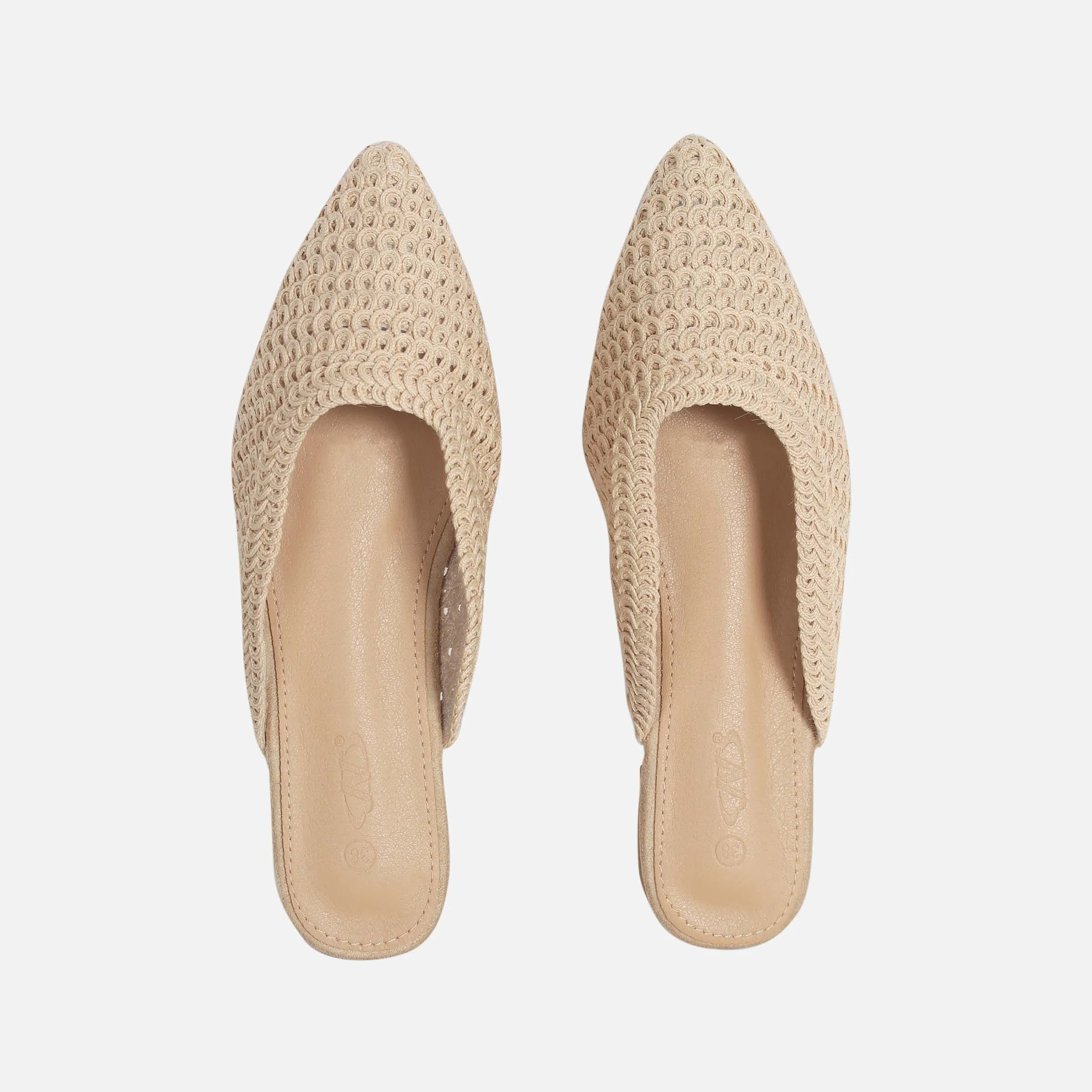 LADIES CASUAL SLIP-ON MULES Light Footwear