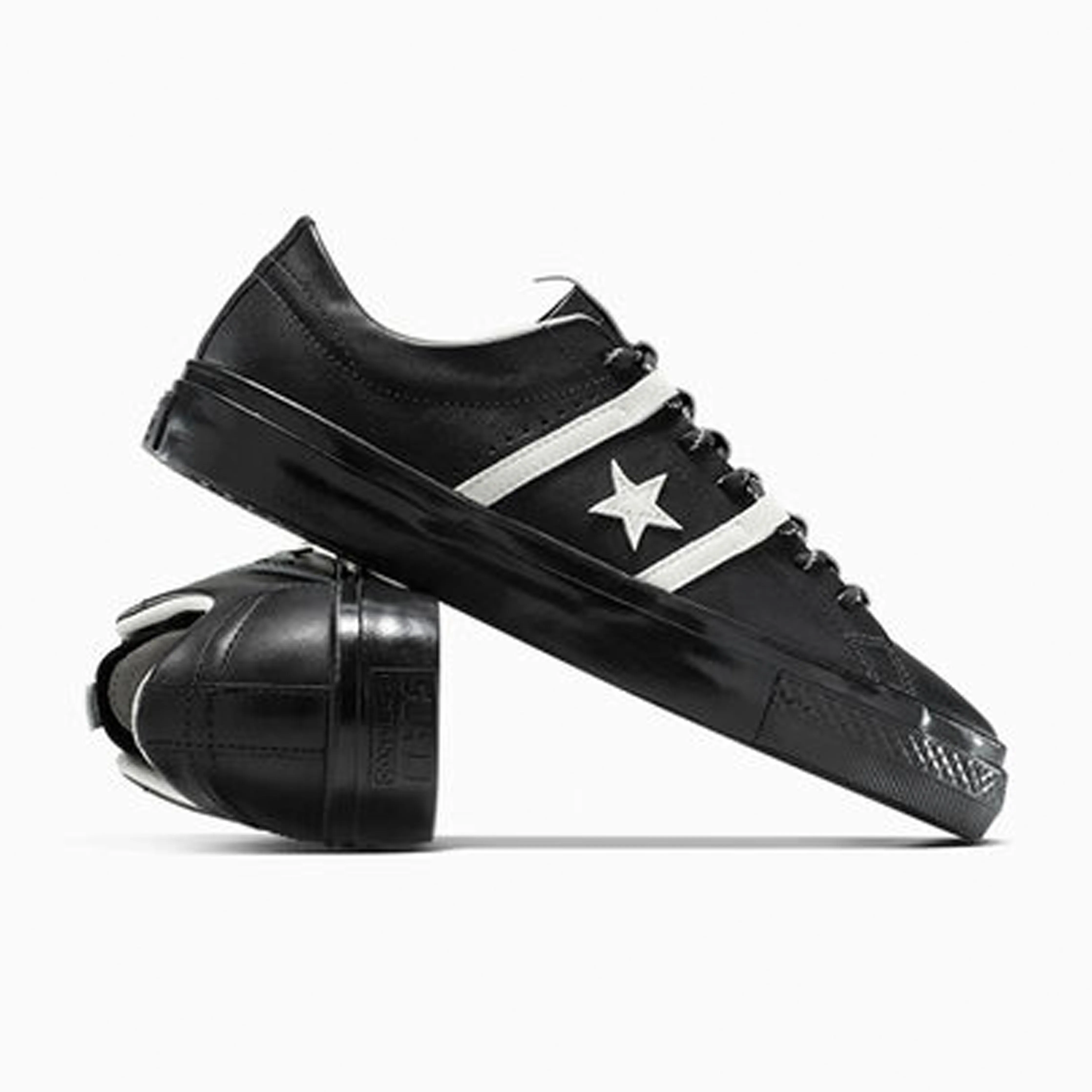 Skate Lifestyle Converse CONS X Bobby Dekeyser One Star Academy Pro Skateboarding Shoes - Black / Egret / Egret