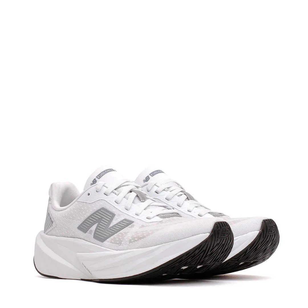 spring fresh King Walk New Balance Women FuelCell Rebel v5 White Silver WFCXLM5