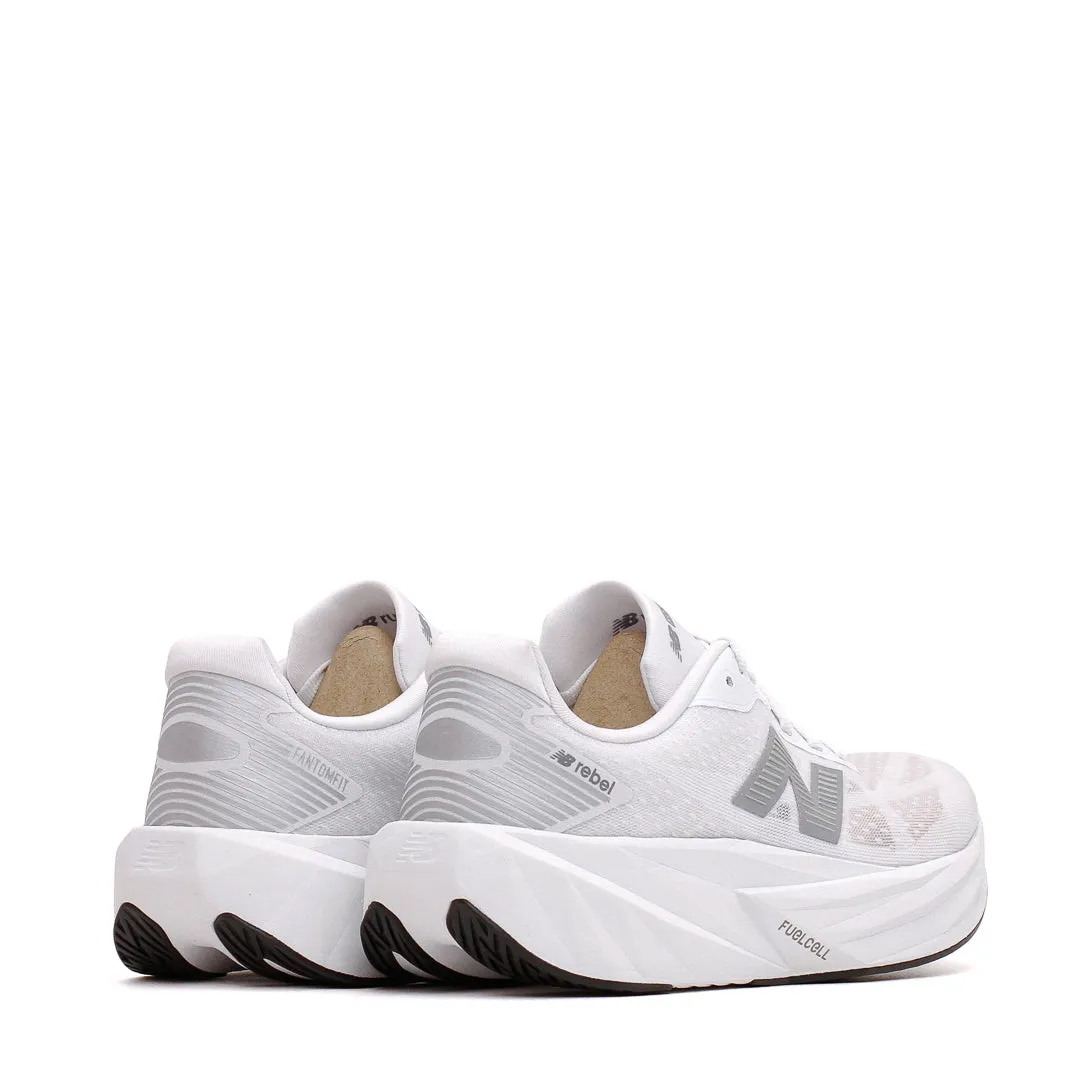 Smart Look New Balance Women FuelCell Rebel v5 White Silver WFCXLM5