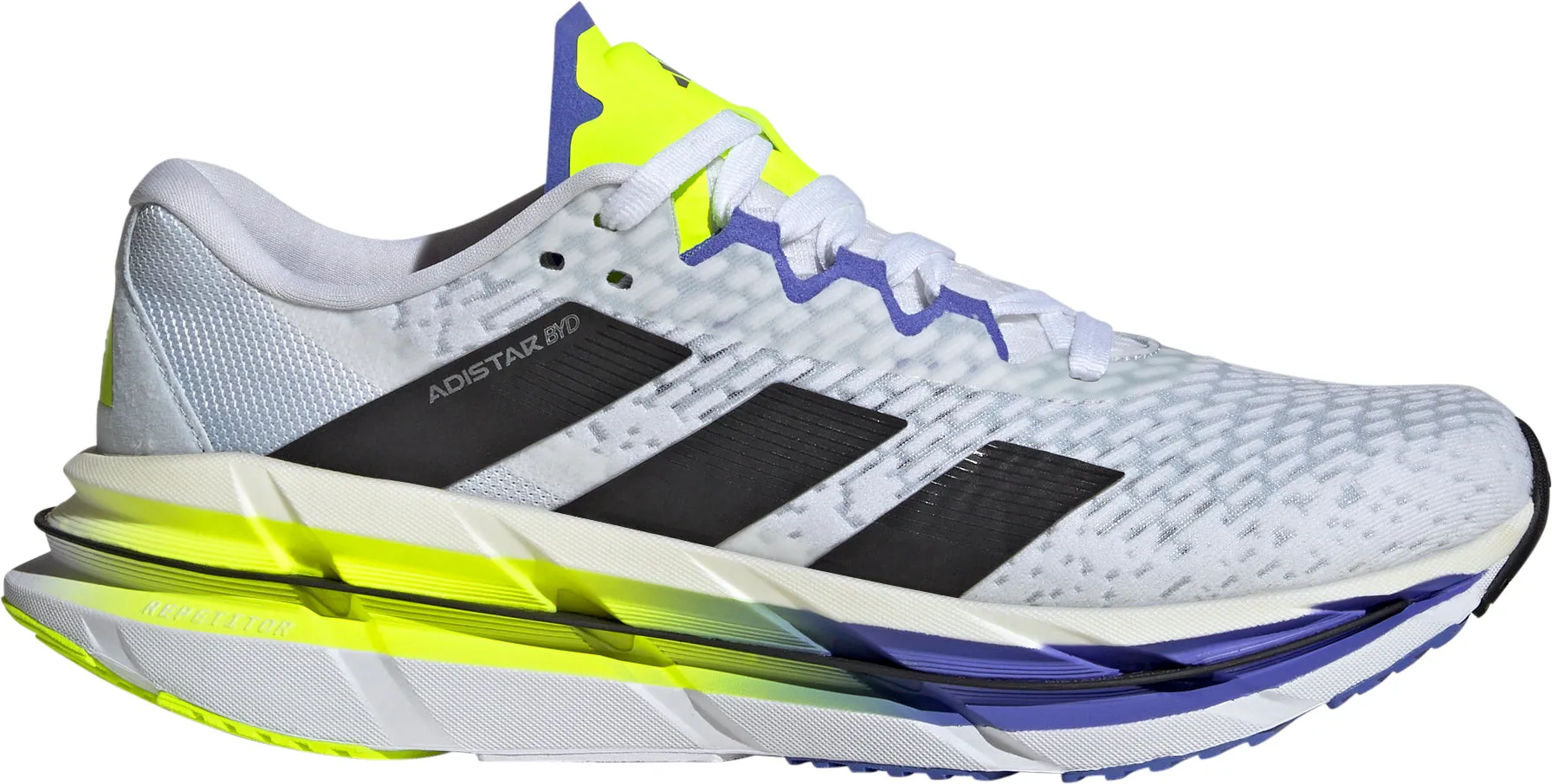 Soft Neutral adidas Adistar BYD Mens Running Shoes - White