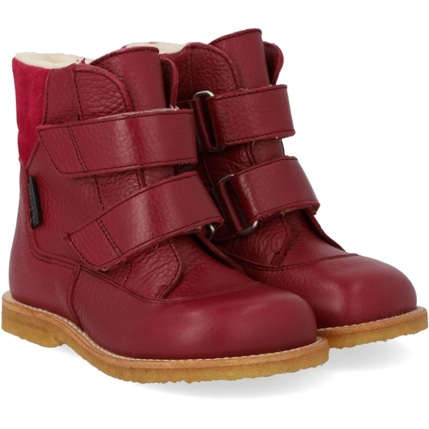 Angulus Berry/Berry TEX Boot with Velcro Closure Easy To Clean Snow Snow Gear