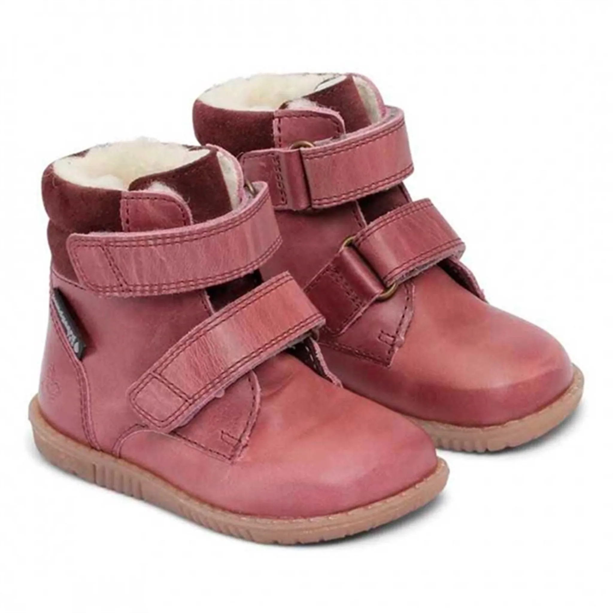 Snow Winter Explorer Gear Snow Heavy Duty Boots Bundgaard Rabbit Boots Velcro Dark Rose