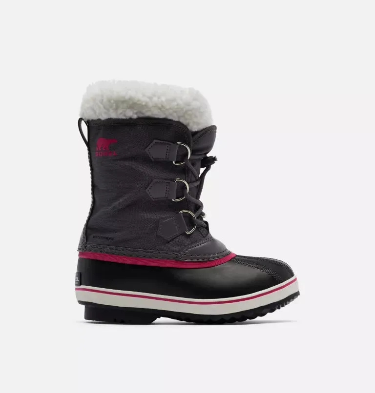 Sorel Pulse/Black Nylon Yoot Pac Youth Boot Insulated shoes Cold Trek