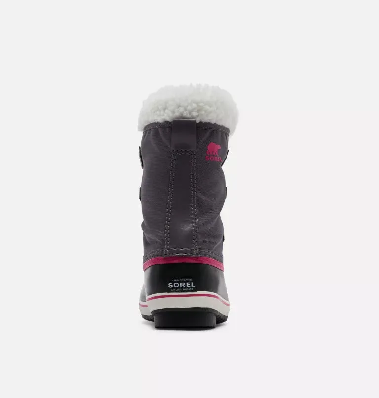 Snow Winter Sorel Pulse/Black Nylon Yoot Pac Youth Boot